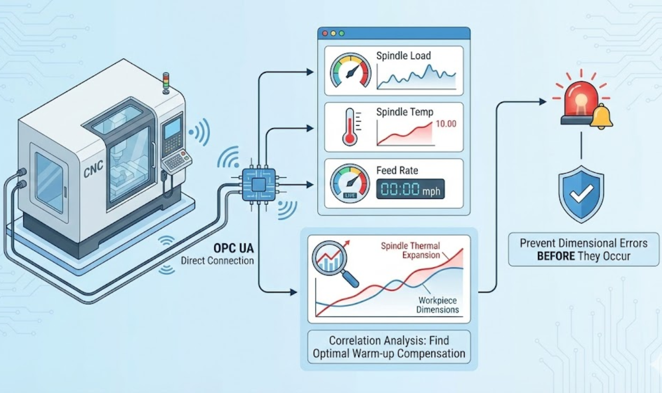 CNC Key Parameter Real-time Monitoring